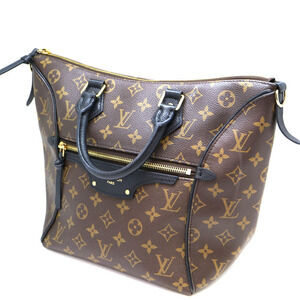 Louis Vuitton Tournelle Shoulder Bag Monogram Noir Black Brown LV